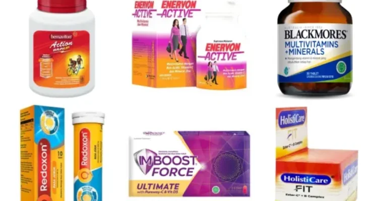 Multivitamin Tubuh dan Perannya Menjaga Keseimbangan Nutrisi Harian